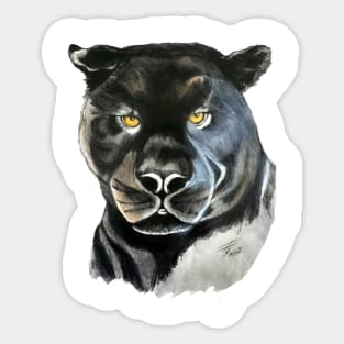 Black panther Sticker